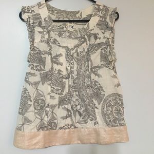 Anthropologie Sleeveless Top
